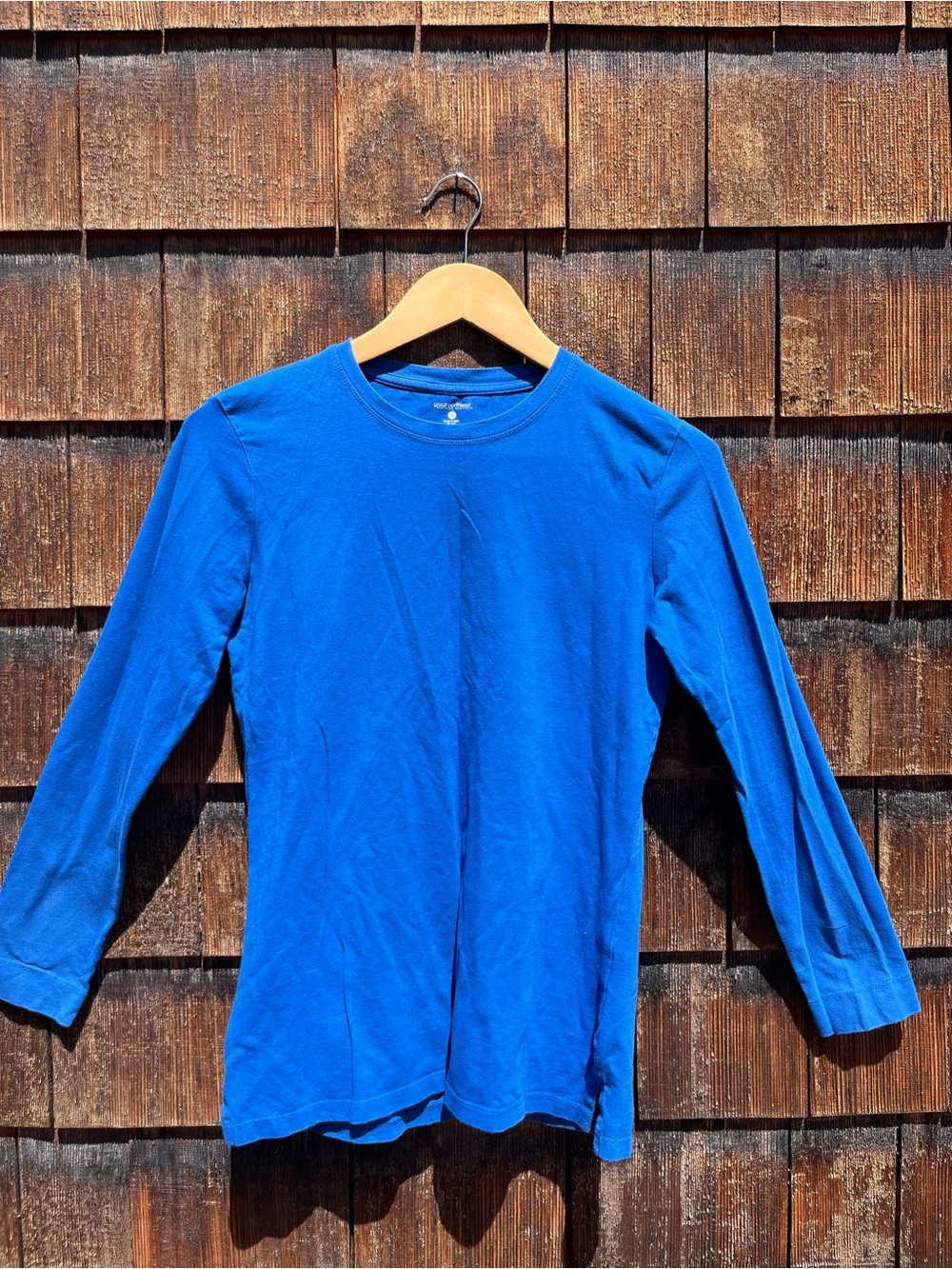 Great Northwest Clothing Company Royal Blue Long Sleeve Crewneck Tee